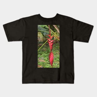 An Exotic Heliconia Kids T-Shirt